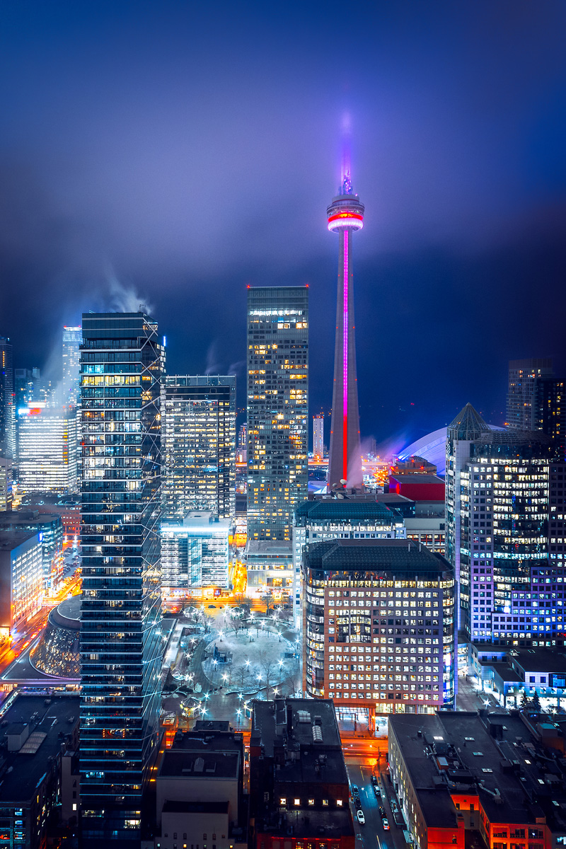 Toronto Skyline - AZ Accounting Corporate Office